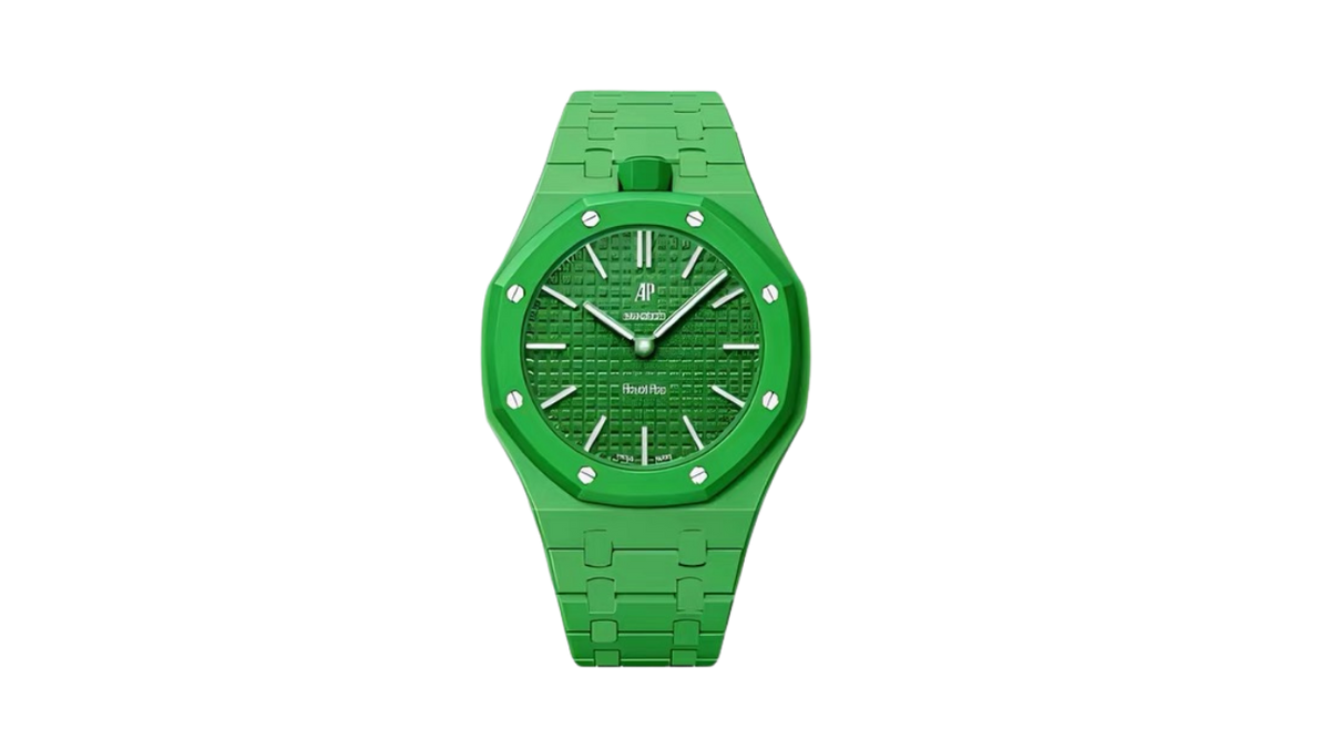 Swatch x AP Royal Pop Case-Strap Green – Takeoff Copenhagen