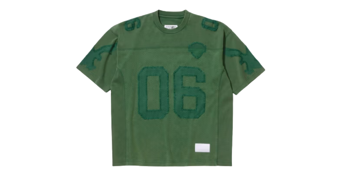 Supreme MM6 Maison Margiela Cotton Football Jersey Green – Takeoff