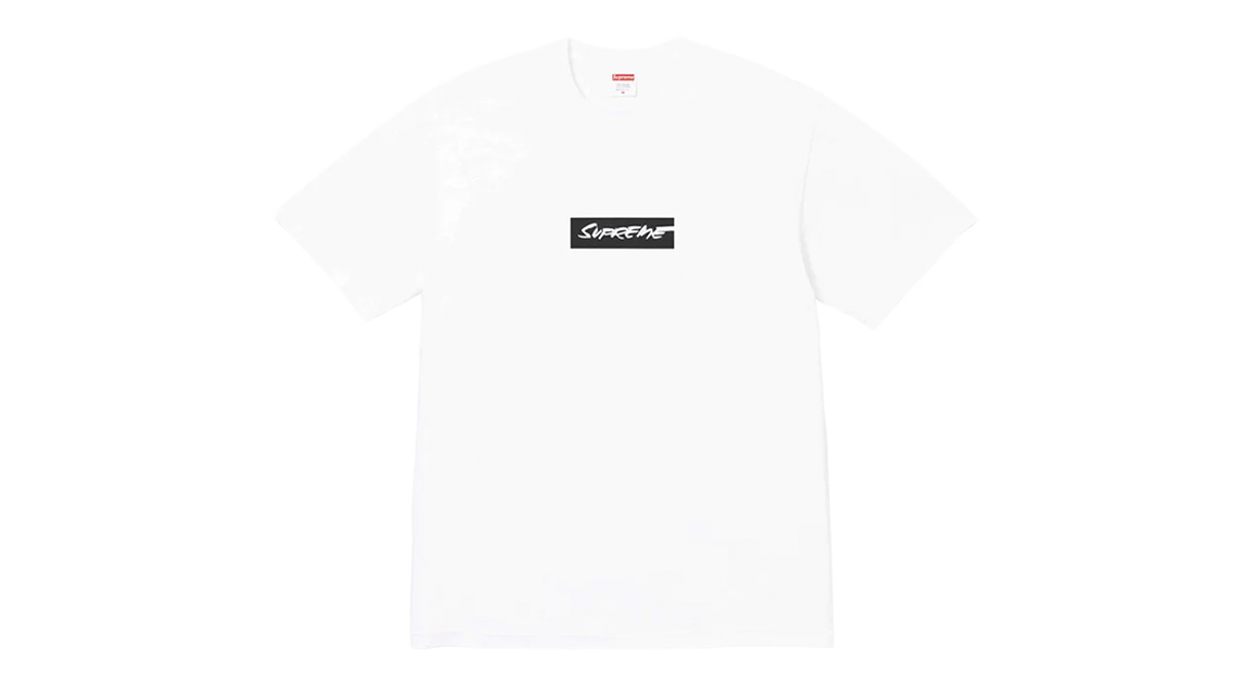 Supreme Futura Box Logo Tee White – Takeoff Copenhagen