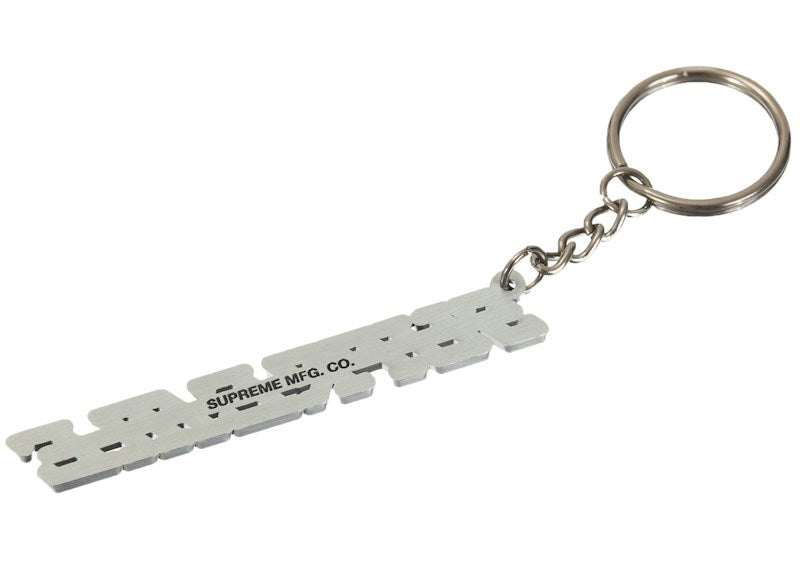 Supreme Studded Keychain (FW26) Silver