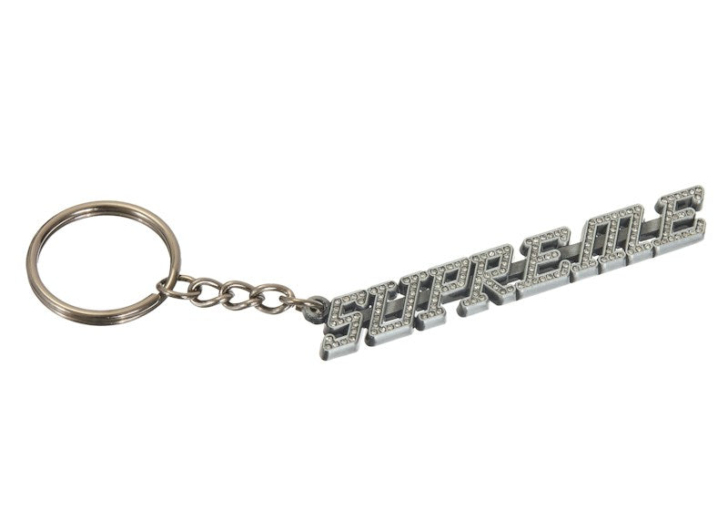 Supreme Studded Keychain (FW26) Silver