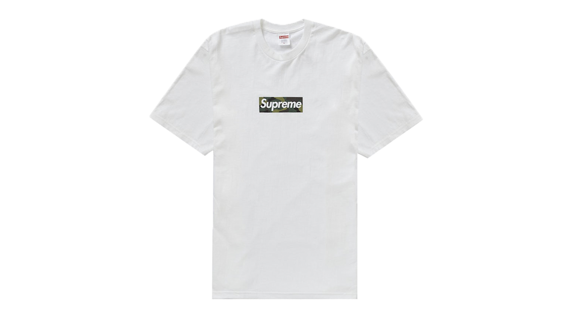 Supreme Box Logo Tee White (FW23) – Takeoff Copenhagen