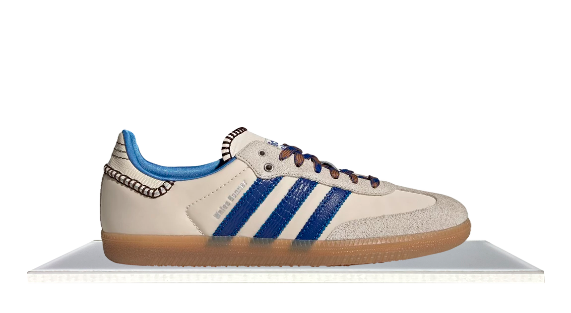 Wales Bonner × adidas Samba Nylon Low Adidas Samba Nylon Wales Bonner Wonder Clay Royal – Takeoff Copenhagen