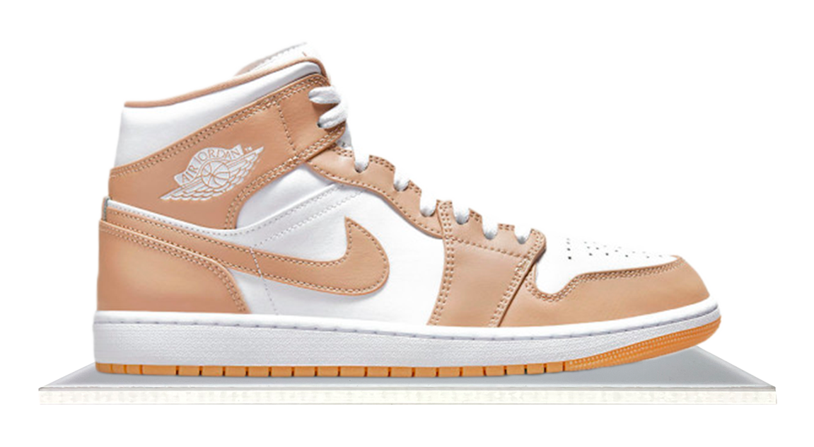Air-Jordan-1-Mid-Tan-Gum