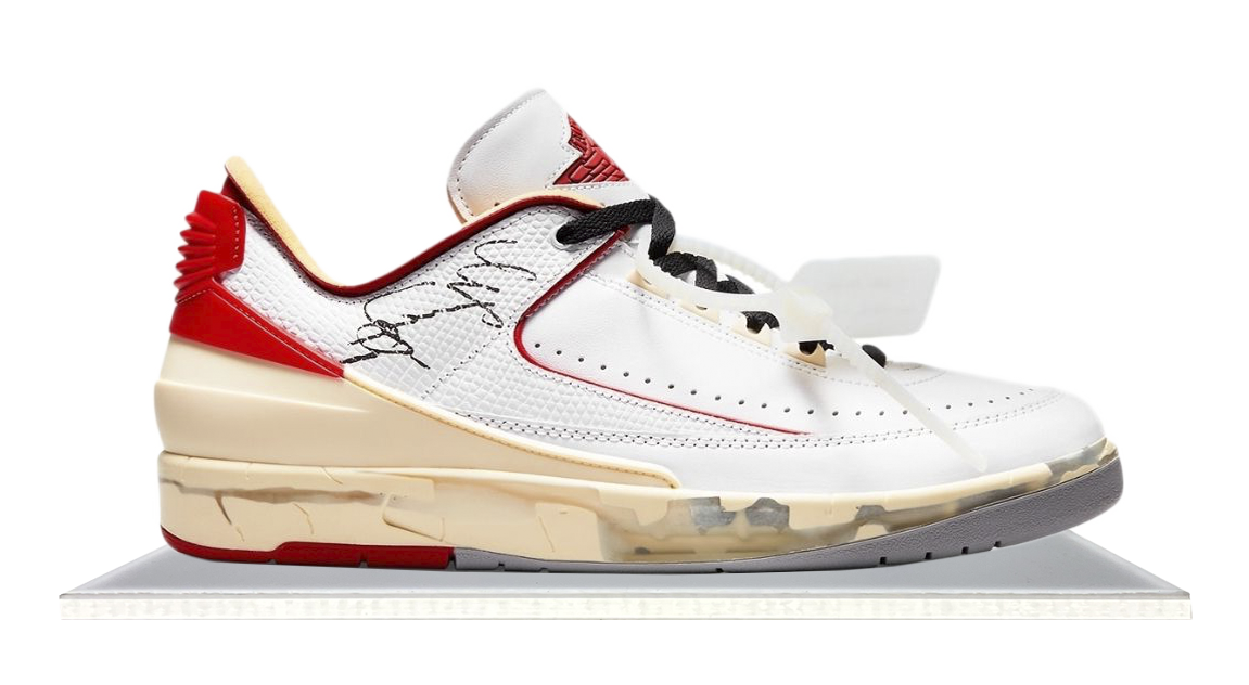 Jordan 2 Low Off-White White Red