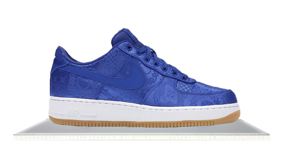 Air Force 1 Clot Blue Silk