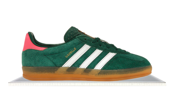 Adidas Gazelle Indoor Collegiate Green Lucid Pink – Takeoff Copenhagen