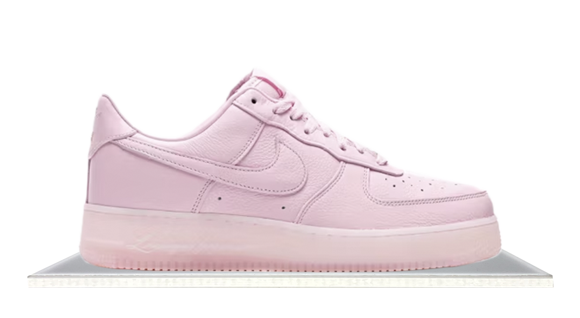 pink shoes air forces