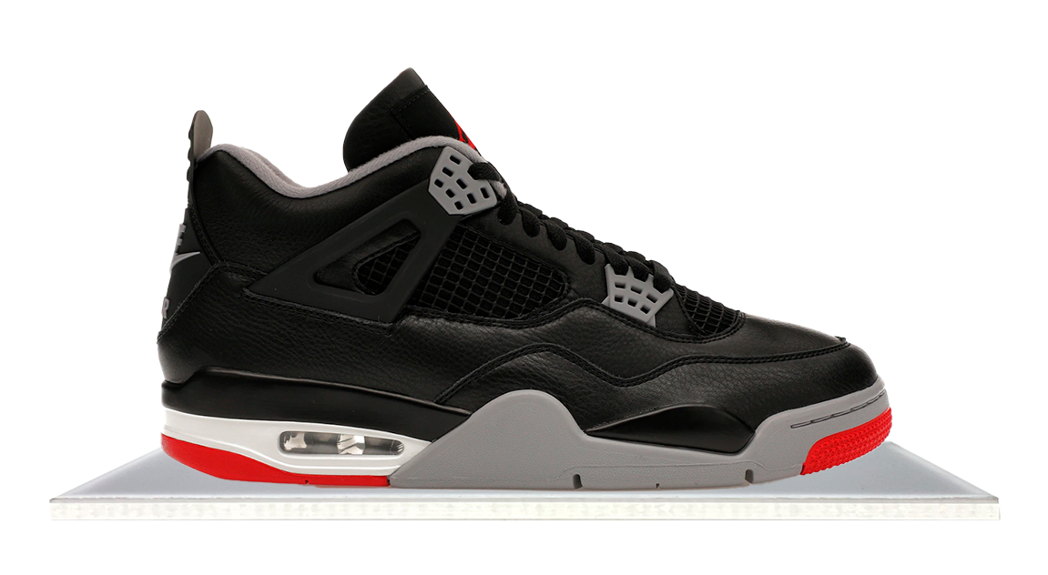 Black and red jordan 4 retro clearance