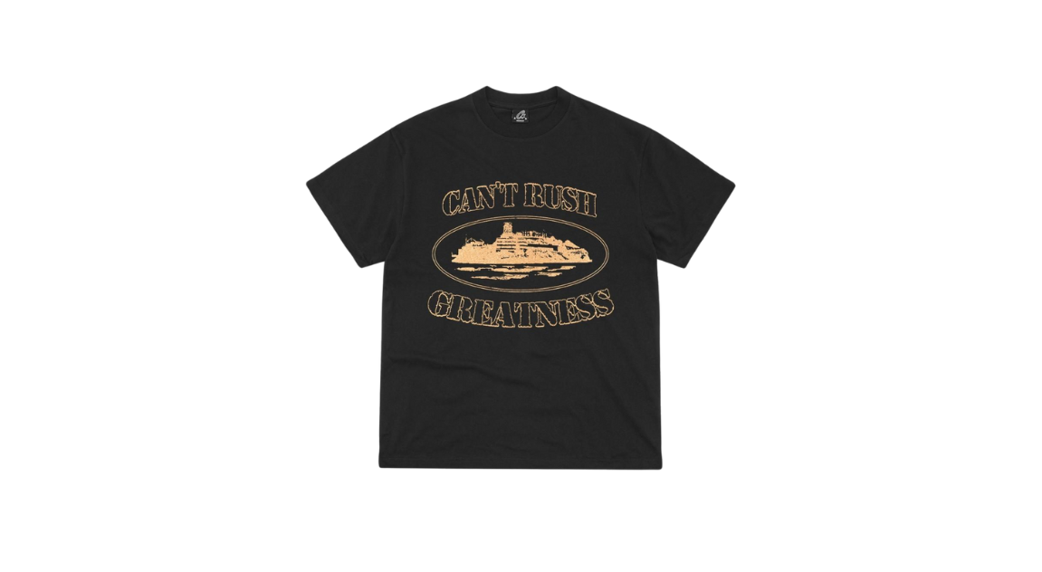 Corteiz x Central Cee Can't Rush Greatness Tee Black – Takeoff