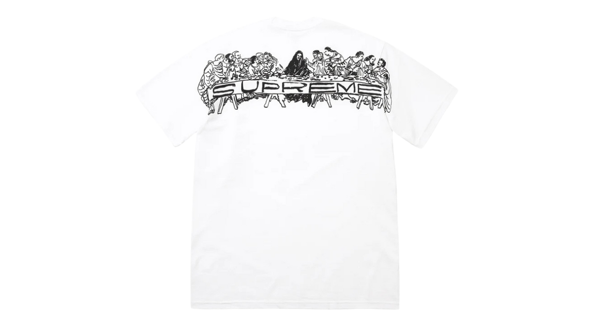 Supreme Supper Tee White – Takeoff Copenhagen