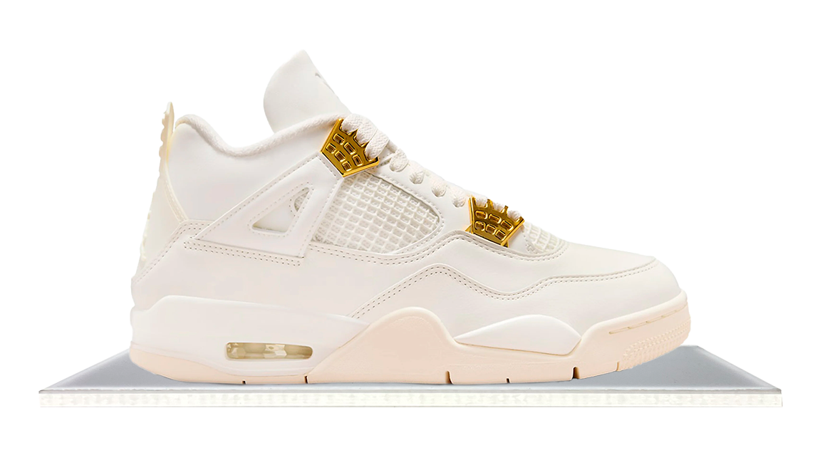 Jordan 4 top gold