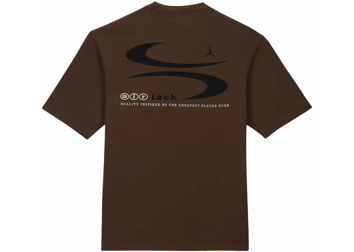 Jordan x Travis Scott T-shirt Brown – Takeoff Copenhagen