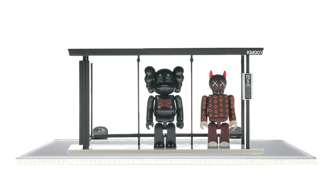 KAWS x Medicom Bus Stop Series Volume 1 Vinyl Toy Black/Red – Takeoff  Copenhagen