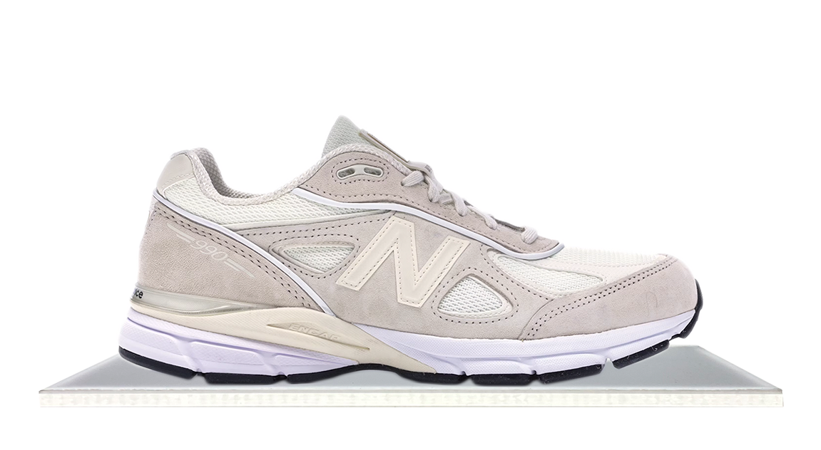 New balance 990v4 cream on sale