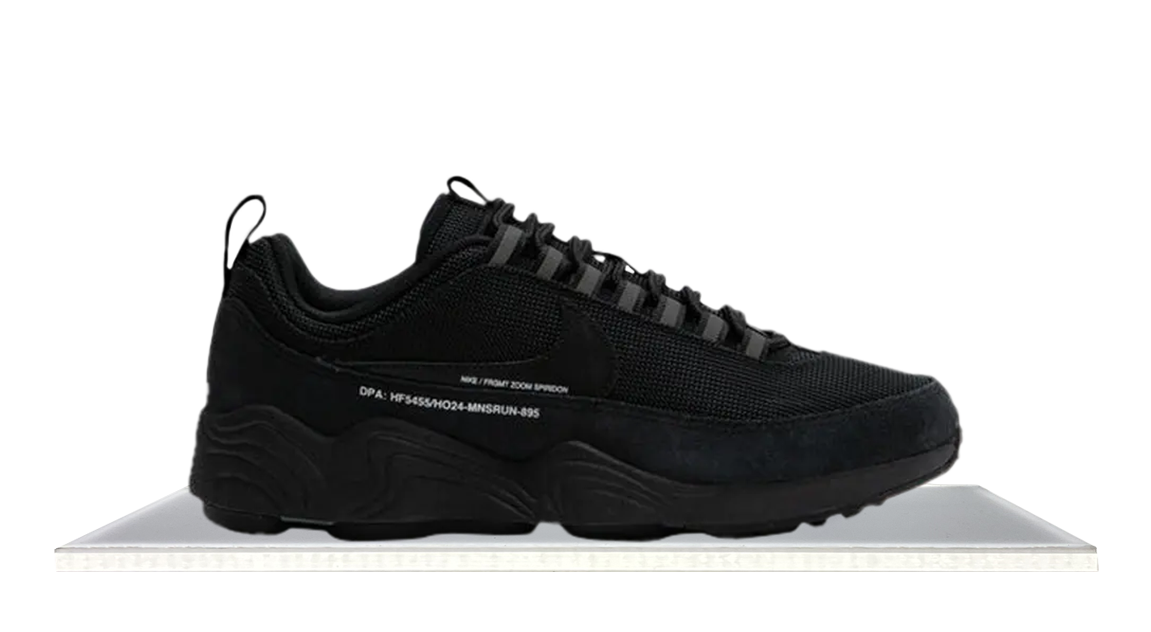nike air zoom spiridon all black