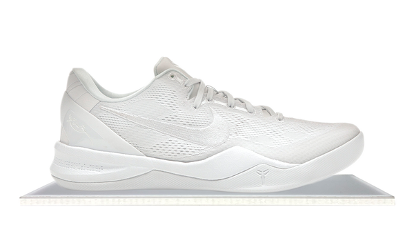 Kobe 8 all white deals