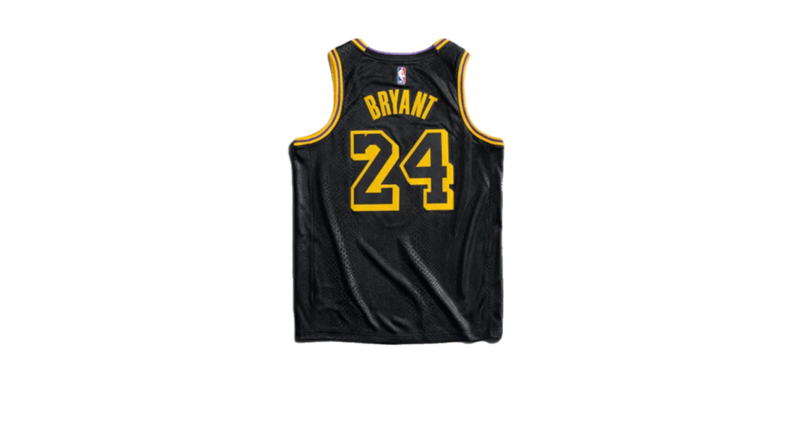 Lakers Kobe Bryant Black Mamba City Edition Swingman Jersey