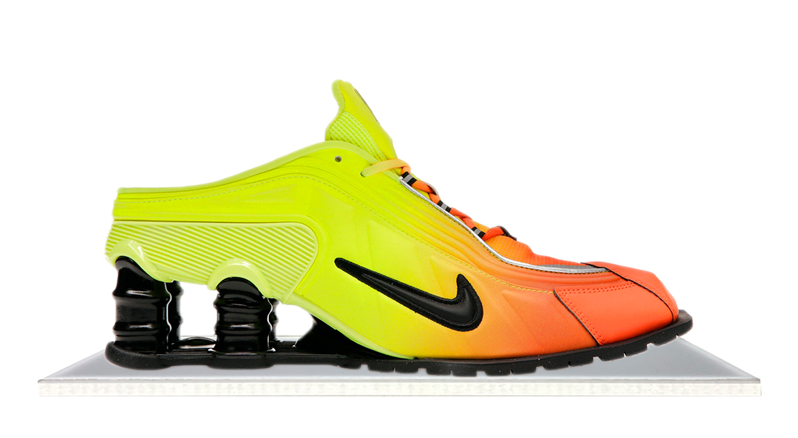 Nike best sale shox verdes