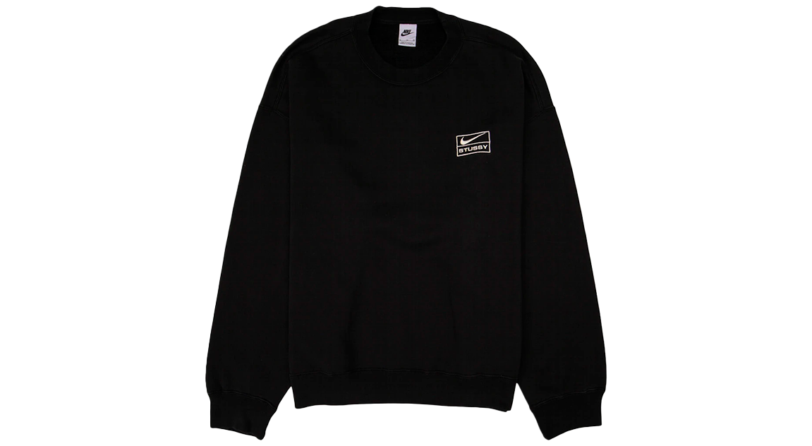 Stussy fleece black discount
