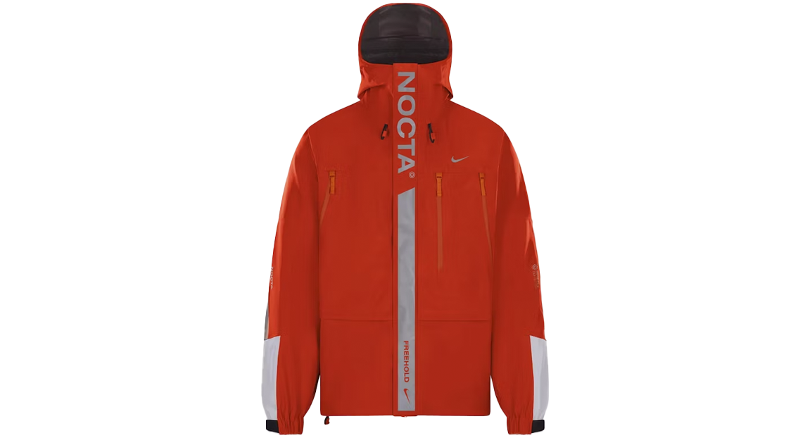 Nike x NOCTA Tungsten Alien Orange GORETEX Jacket – Takeoff Copenhagen