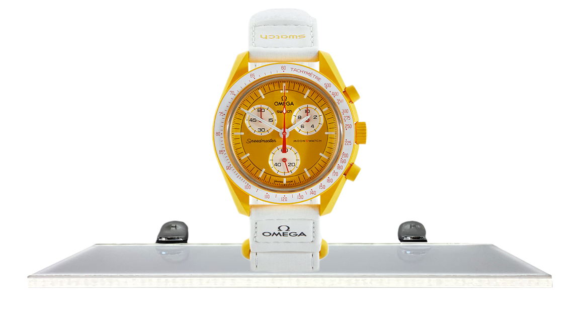 Swatch x Omega Bioceramic Moonswatch Mission to the Sun – Takeoff
