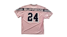 Supreme Jacquard Rib Football Jersey Pink (P) – Takeoff Supreme Jacquard Rib Football Jersey Pink (P) – Takeoff