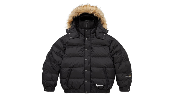 Supreme Facemask 700-Fill Down Puffer Jacket Black – Takeoff