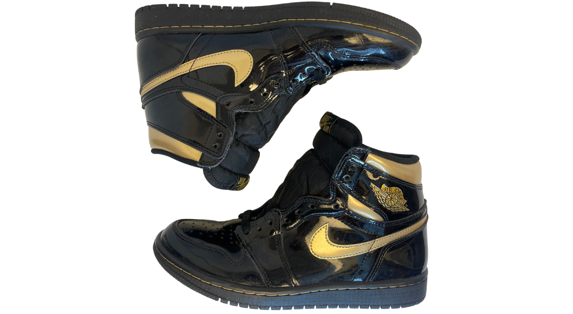 black and gold jordan 1 2020