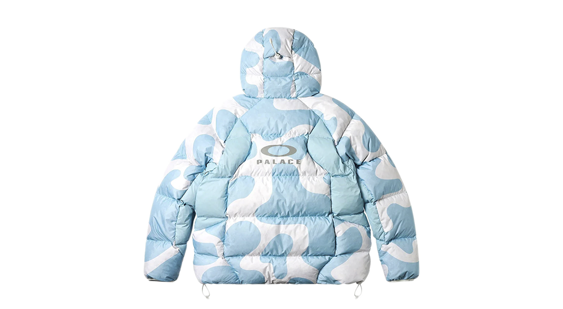 Palace x Oakley Puffa Jacket Cloud – Takeoff Copenhagen Palace x Oakley Puffa Jacket Cloud – Takeoff Copenhagen