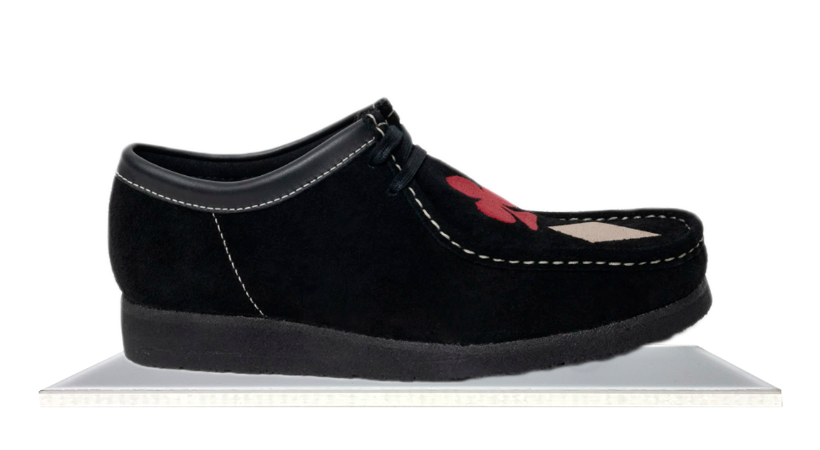 Stussy Clarks Originals Wallabee Black