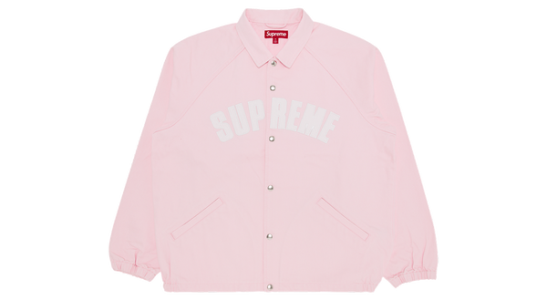 L Supreme Arc Denim Coaches Jacket ピンク Supreme Arc Denim Coaches Jacket L ピンク Supreme Arc Denim