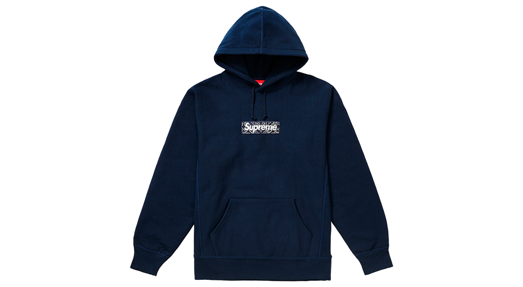 Bandana box cheap logo hooded sweatshirt