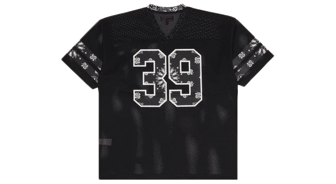 Supreme 黒 bandana football Jersey L Supreme Bandana Football Jersey Black – Takeoff Copenhagen