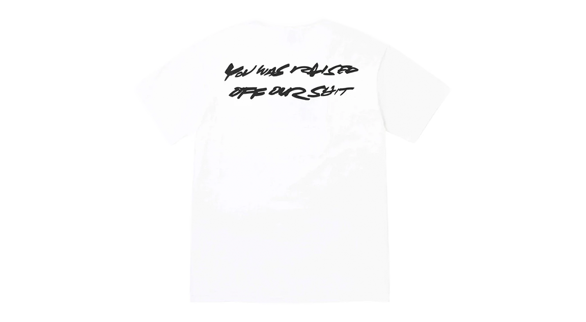 Supreme off white shirt on sale