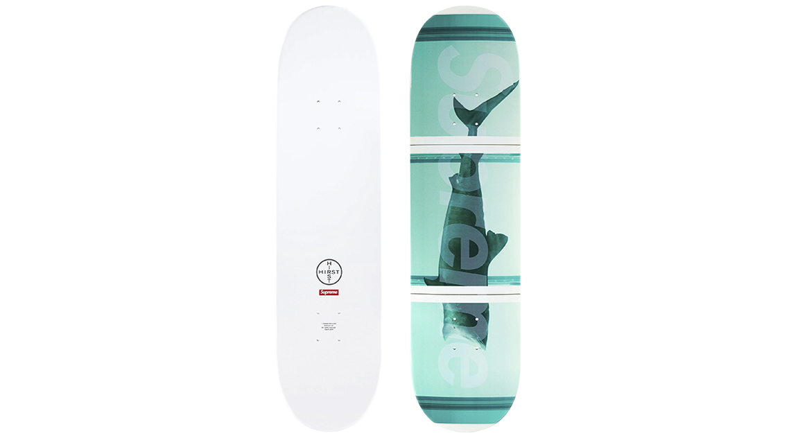 Supreme Damien Shark Skateboard デッキ 25SS Supreme x Damien Hirst Shark Skateboard – Takeoff Copenhagen