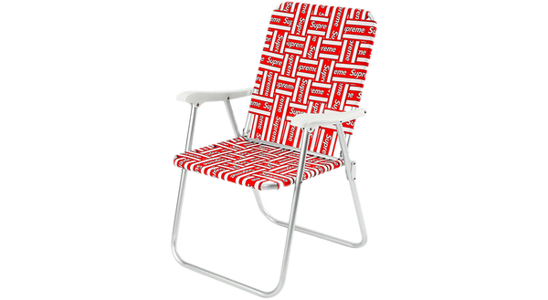 Supreme Lawn Chair Red – Takeoff Copenhagen
