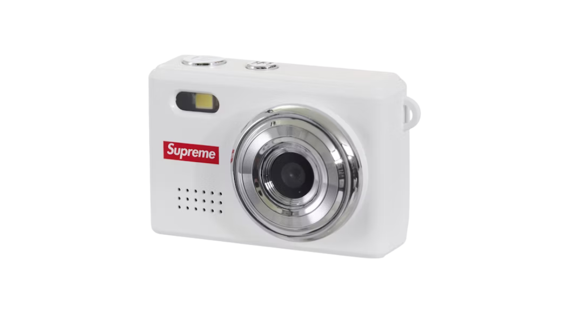Supreme Digital Camera Keychain White – Takeoff Copenhagen Supreme Digital Camera Keychain White – Takeoff Copenhagen