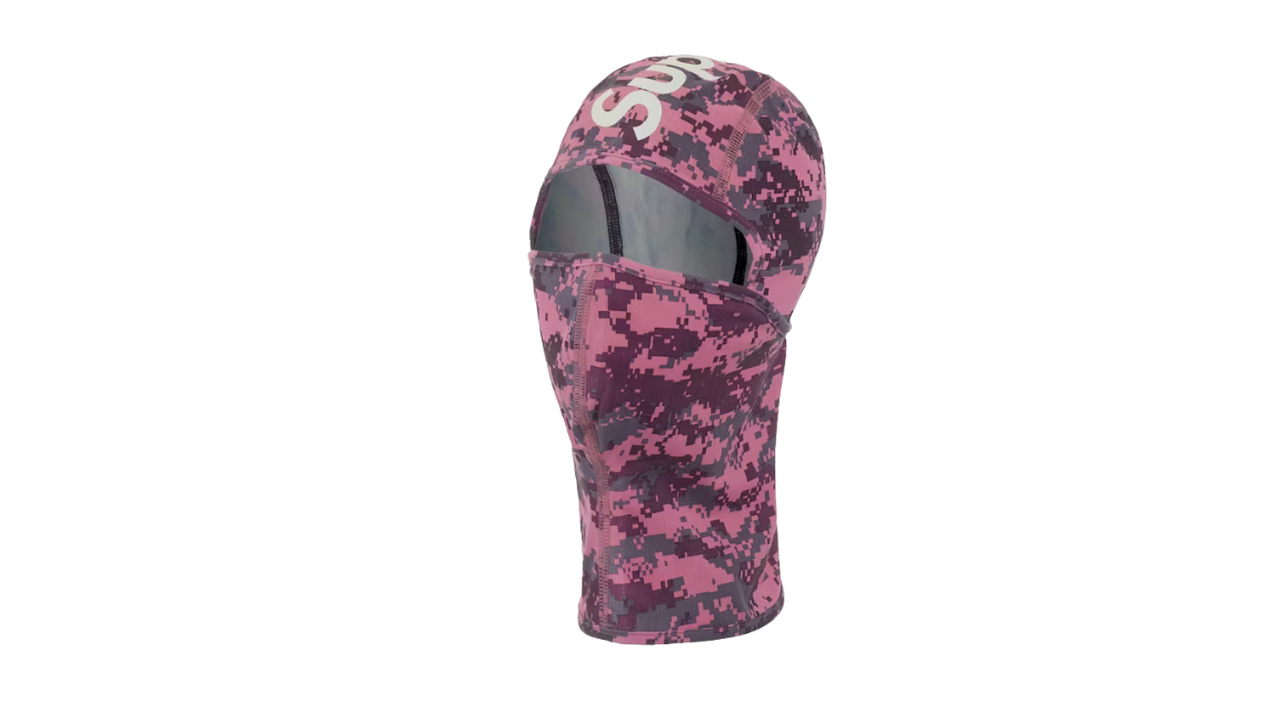 Supreme Heat Reactive Digi Camo Balaclava Pink – Takeoff Copenhagen