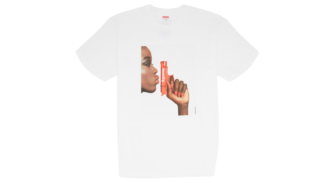 Supreme Water Pistol Tee White – Takeoff Copenhagen