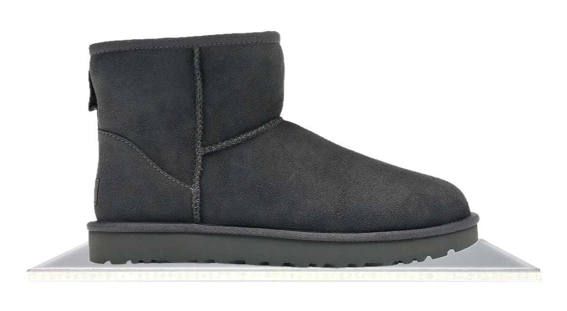 Ugg mini 2024 boots grey