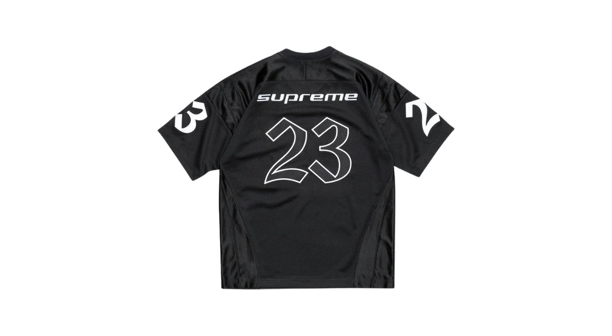 Supreme x Jordan Jersey Black – Takeoff Copenhagen