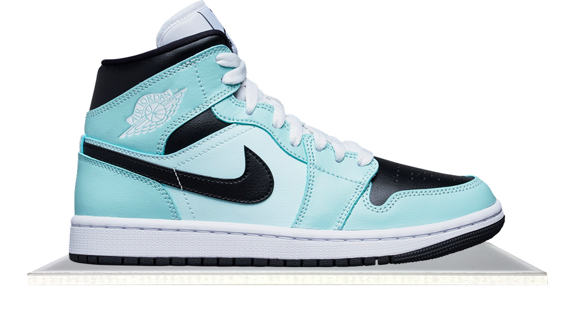 Jordan 1 top aqua blue
