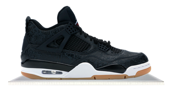 Aj 4 top black laser