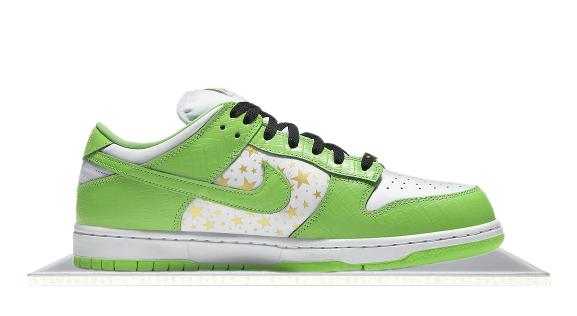 SB Dunk Low Supreme Stars Green – Takeoff Copenhagen