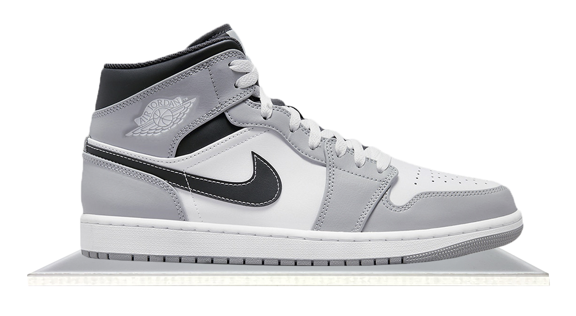 Jordan 1 Mid Light Smoke Grey Anthracite