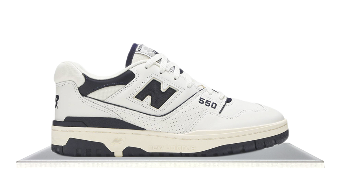 New Balance 550 x Aime Leon Dore White Navy – Takeoff Copenhagen New Balance 550 x Aime Leon Dore White Navy – Takeoff Copenhagen