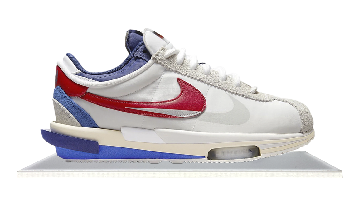 Cortez 4.0 x Sacai White University Red Blue Takeoff Copenhagen