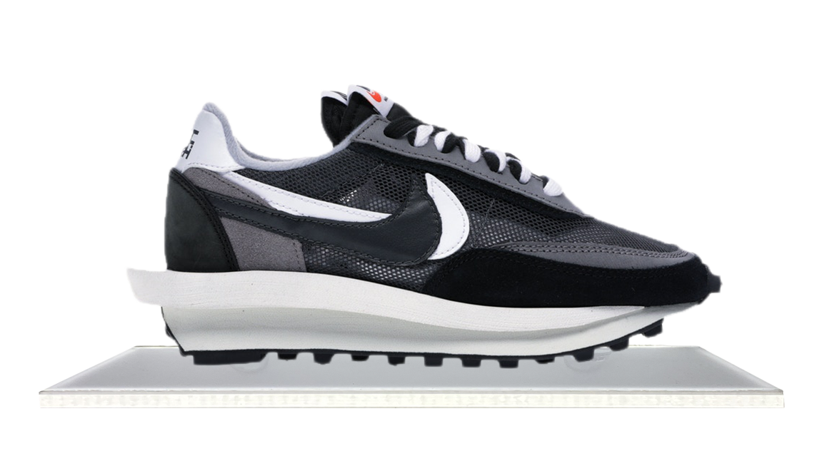 Nike x top sacai waffle black