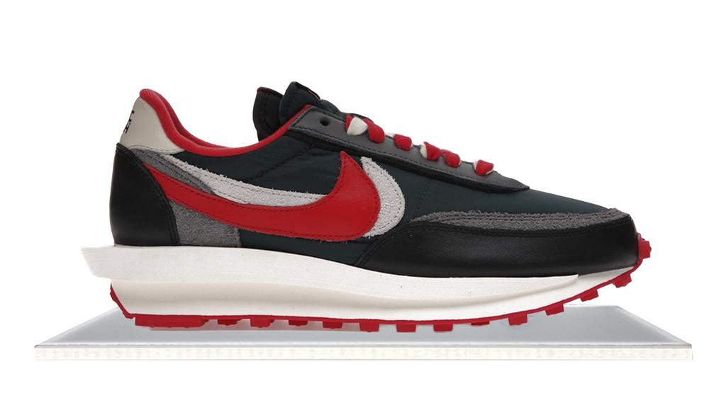 Sacai Waffle Undercover Midnight Spruce University Red